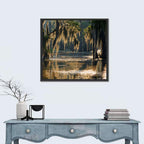 Spanish Moss in Louisiana Bayou Wall Art