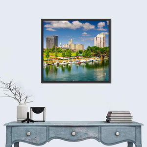 Augusta Downtown Skyline Wall Art