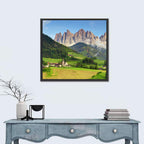 St. Magdalena Church Val Di Funes Wall Art