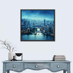 Shanghai at Sunset Wall Art