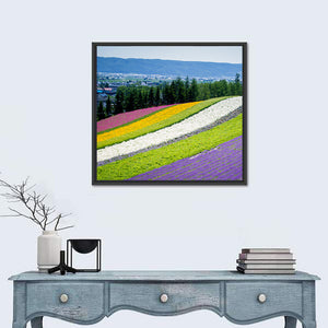 Lavender Garden In Fulano Hokkaido Wall Art