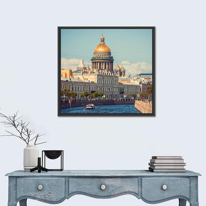 The Dome Of St Isaac's Cathedral Wall Art