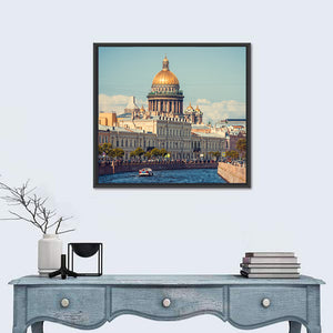 The Dome Of St Isaac's Cathedral Wall Art