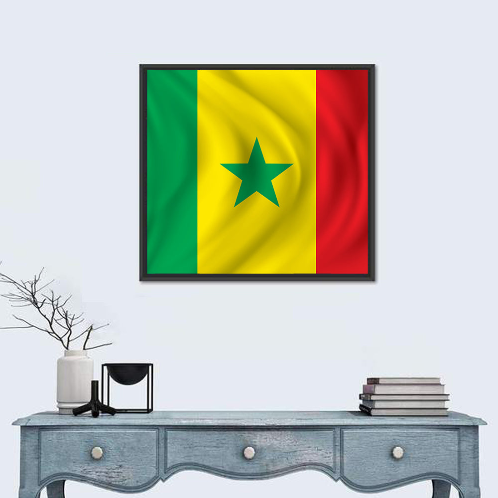 Flag of Senegal Wall Art
