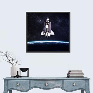 Space Shuttle Taking Off  Wall Art