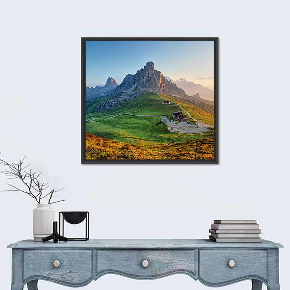 Passo Giau Dolomites Valley Wall Art