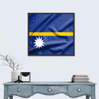 Flag of Nauru Wall Art
