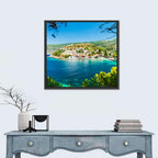 Assos Village, Kefalonia Bay Wall Art