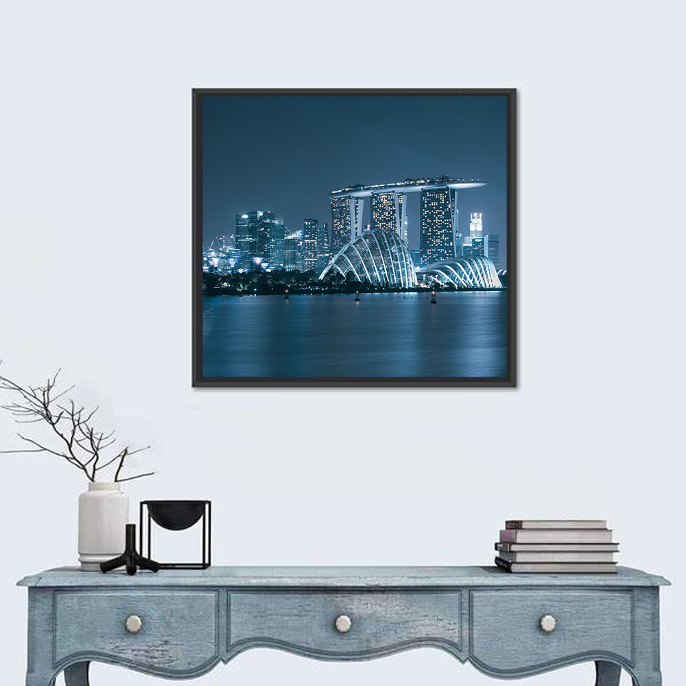 Singapore Marina Bay Skyline Wall Art