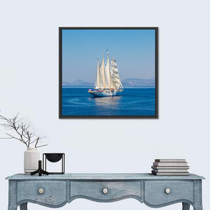 Sailing ship In Summer Wall Art