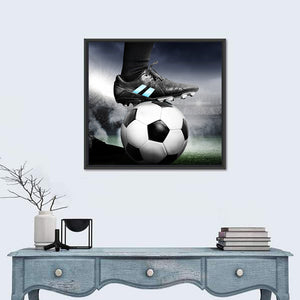 Soccer Under Foot Wall Art