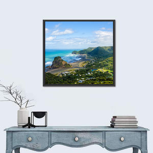 Piha Beach In Auckland Wall Art