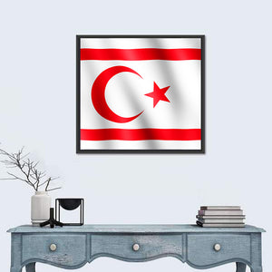 Flag Of Northern Cyprus Wall Art