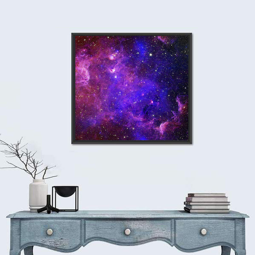 Nebula and Starfield in Deep Space Wall Art