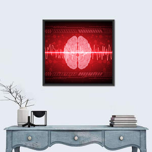 Brain Wave Concept Wall Art