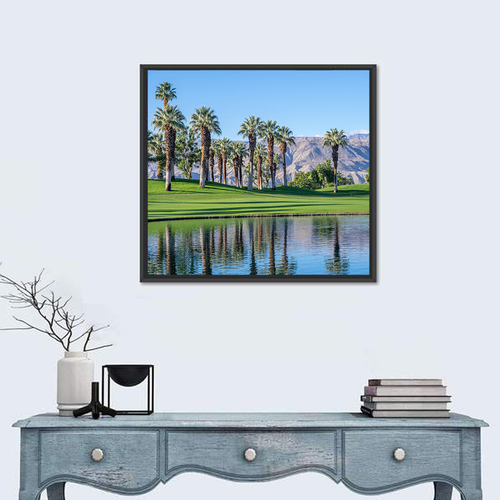 Golf Course In Palm Desert California Wall Art
