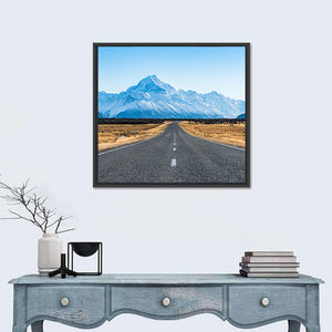 Road To Mount Cook Wall Art