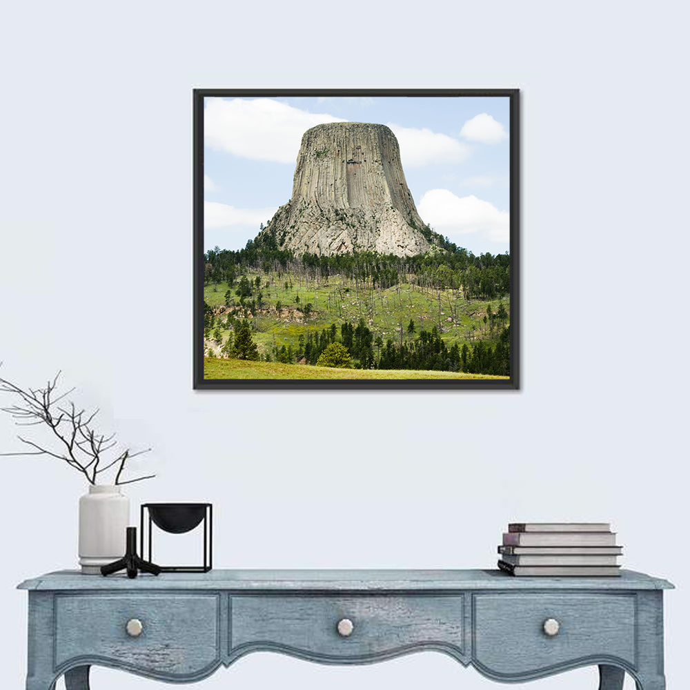 Devils Tower Columnar Monolith Wall Art