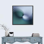 Hypnotic Floral Vortex Wall Art