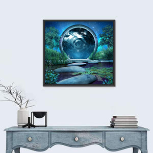 Magic Portal On The Lake Wall Art