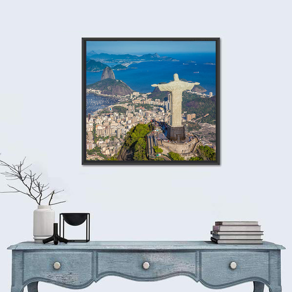 Botafogo Bay with Sugarloaf Mountain Wall Art