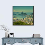 Sugarloaf Mountain Over Guanabara Bay Wall Art