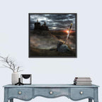 Camelot Castle with Excalibur Wall Art