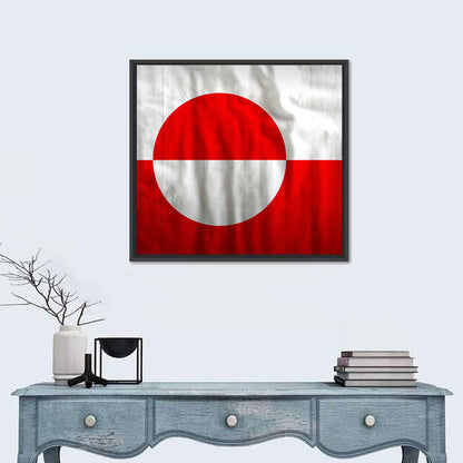 Flag Of Greenland Wall Art