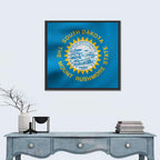 South Dakota State Flag Wall Art