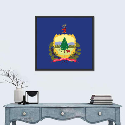 Flag Of Vermont Wall Art