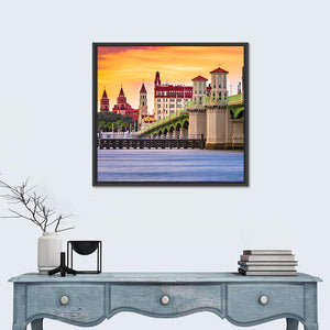 Saint Augustine & Bridge Of Lions Wall Art