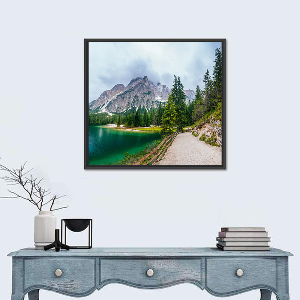 Lago Di Braies, Dolomites Wall Art