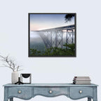 New River Gorge Bridge at Dusk Wall Art