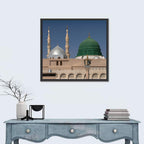 Green Dome of Al-masjid An-nabawi Wall Art