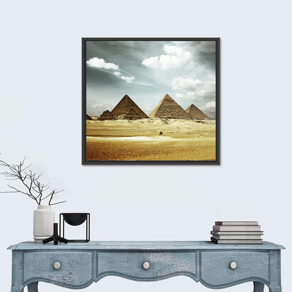 Great Pyramids Giza Valley I Wall Art