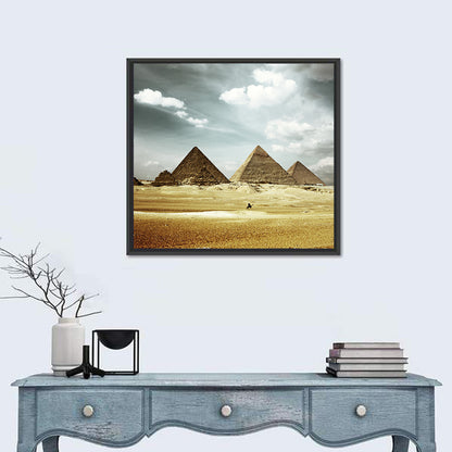 Great Pyramids Giza Valley I Wall Art