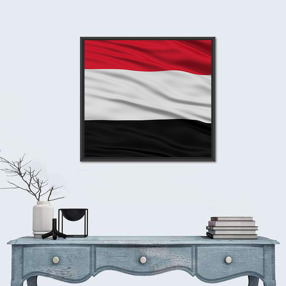 Flag Of Yemen Wall Art