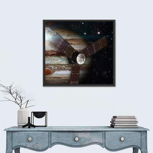 Juno Spacecraft & Jupiter Wall Art