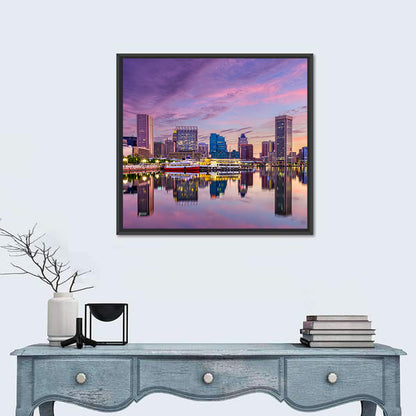 Baltimore Skyline Wall Art