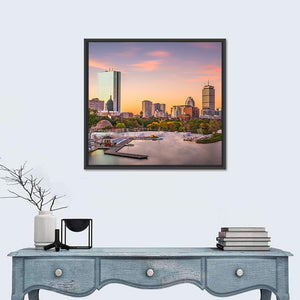 Boston Skyline Wall Art