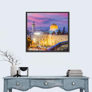 Western Wall & Temple Mount In Jerusalem Wall Art