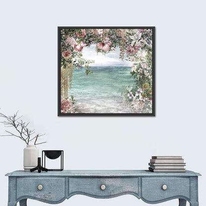 Flowers Watercolor Abstract Wall Art