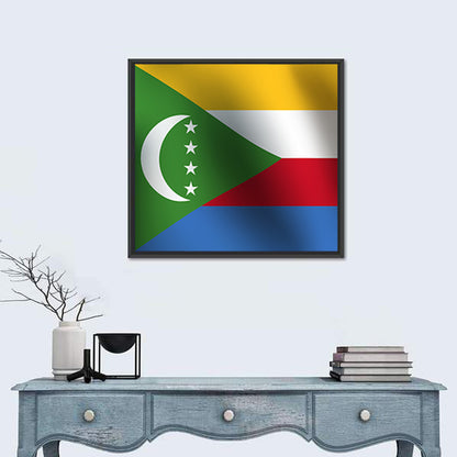 Flag of Comoros  Wall Art