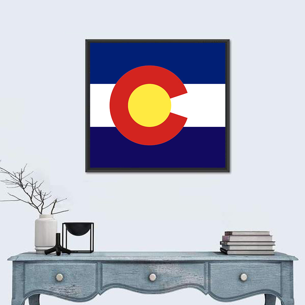 Colorado State Flag Wall Art