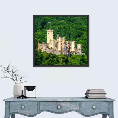 Stolzenfels Castle At Rhine Valley Wall Art