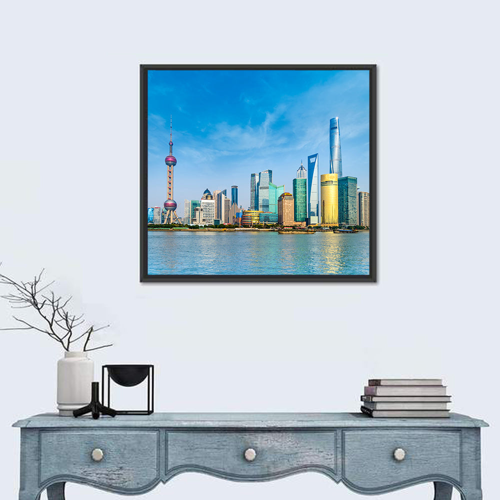 Lujiazui Cityscape Wall Art