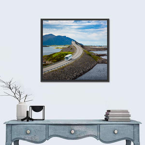 Atlantic Ocean Road In Norway Wall Art