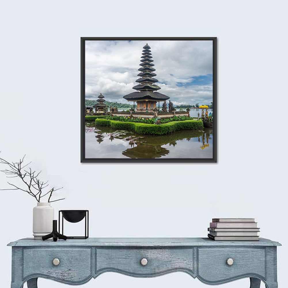 Pura Ulun Danu Bratan, Bedugul Wall Art in a room, square