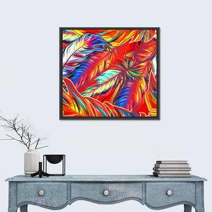 Exotic Feather Wall Art