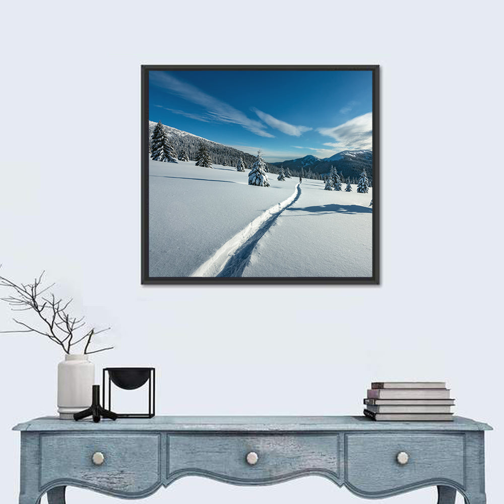 Snowy Carpathian Trail Wall Art